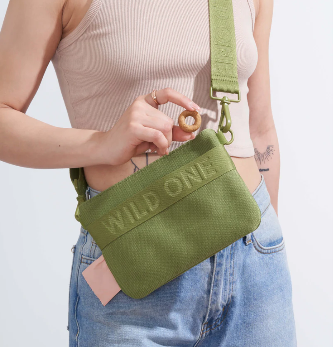 Wild One Treat Pouch Moss(Khaki Green) Limited Edition - Image 5